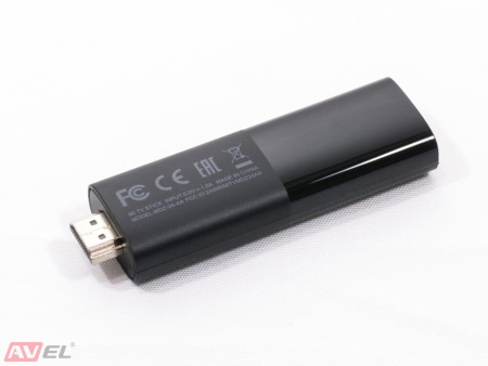 Потолочный монитор на Android AVS115 (черный) + Xiaomi Mi TV Stick + AV1252DC